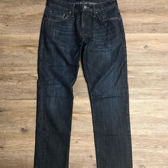 Mavi Men's Deep Indigo Straight Jeans - Picture 1 of 8